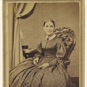 woman seated Thomas Cummings American active 1860s