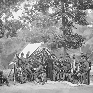 Engineer camp, 8th N. Y. State Militia, American Civil War