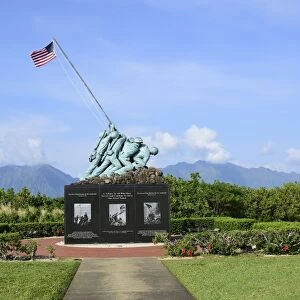 The Pacific War Memorial on Marine Corps Base Hawaii