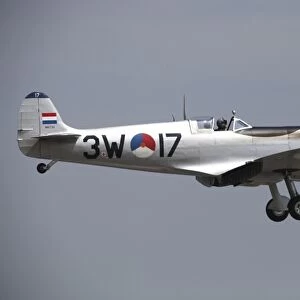 A Supermarine Spitfire of the Dutch historic flight team
