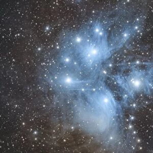 There Pleiades nebula