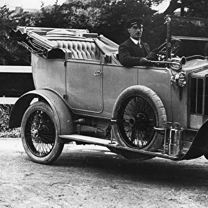 1911 Siddeley Deasy with chauffeur. Creator: Unknown