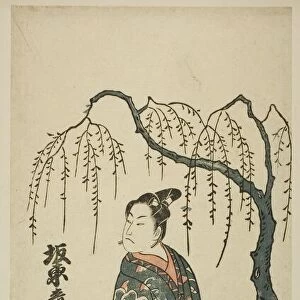 The Actor Bando Hikosaburo II, c. 1760. Creator: Torii Kiyomitsu