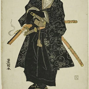 The actor Matsumoto Koshiro V as Ishikawa Goemon in the play "Sanmon Gosan no Ki... 1810. Creator: Utagawa Toyokuni I