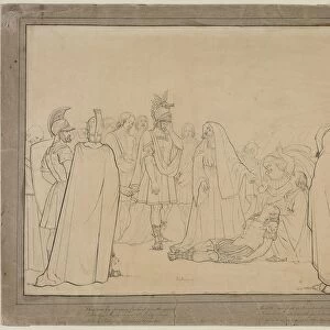 Aeneas Shown the Body of Pallas from Virgils Aeneid, 1843