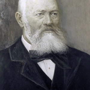 Alexander Ostrovsky, Russian playwright, 1884. Artist: Alexander Lensky