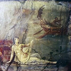 Ariadne Deserted by Theseus, Roman wall painting from Herculaneum, 1st century