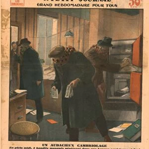 An audacious burglary, 1932. Creator: Unknown