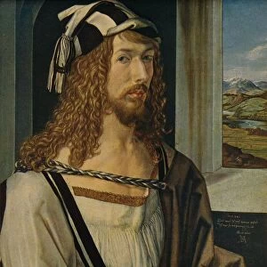 Autorretrato, (Self-portrait), 1498, (c1934). Artist: Albrecht Durer