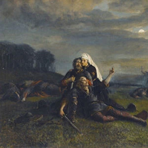 After the Battle. Artist: Arbo, Peter Nicolai (1831-1892)