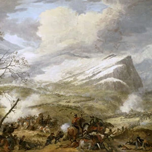 The battle of Rivoli on 14 January 1797 (Detail)