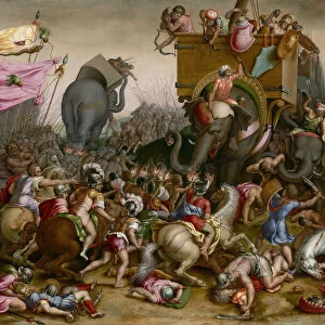 The Battle of Zama, after 1567. Creator: Unknown