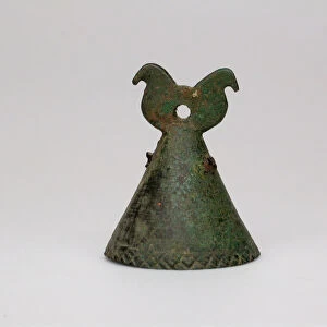 Bell, Geometric Period (800-600 BCE). Creator: Unknown
