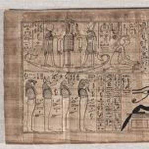 Book of the Dead of Hori, c. 1069-945 BC. Creator: Unknown