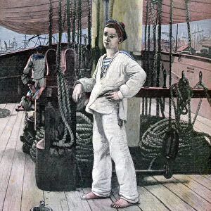The Cabin Boy, 1891. Artist: M Brun