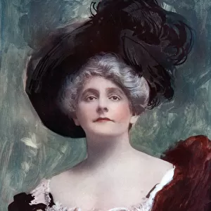 Cecil Raleigh (1856-1914), English actress, c1902. Artist: Fellows Willson