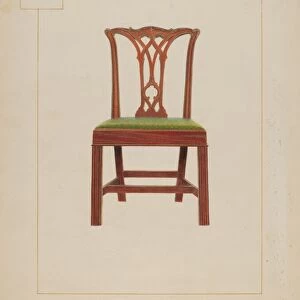 Chair, 1937. Creator: Samuel Fineman