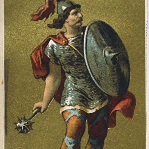 Charles Martel, 7th century King of the Franks, 19th century