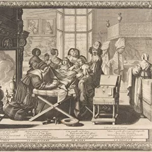 Childbirth, 1633. Creator: Abraham Bosse