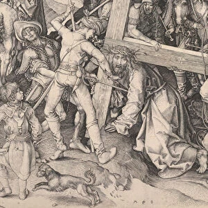 Christ Carrying the Cross, ca. 1475-80. Creator: Martin Schongauer