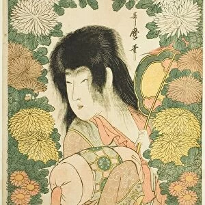 Chrysanthemum Boy, Japan, c. 1801 / 02. Creator: Kitagawa Utamaro