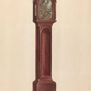 Clock, c. 1939. Creator: Isidore Sovensky