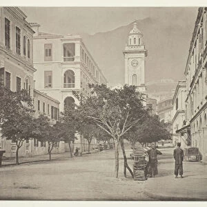 The Clock-Tower, Hong-Kong, c. 1868. Creator: John Thomson
