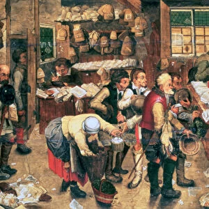 The Collector of Tithes, 1618. Artist: Pieter Brueghel the Younger