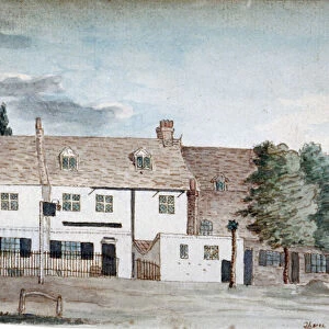The Three Colts Inn, Hackney, London, c1795. Artist: Henry Vaughan