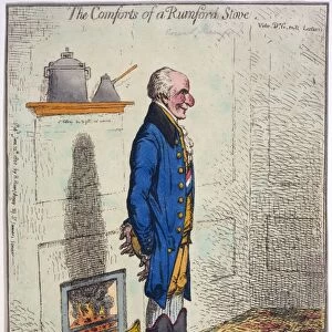 The Comforts of a Rumford Stove, 1800