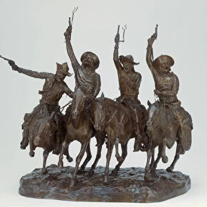 Coming Through the Rye (Over the Range), Modeled 1902, cast in bronze 1902 / 6
