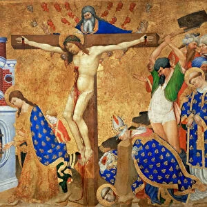 The Last Communion and Martyrdom of Saint Denis, 1415-1416. Artist: Bellechose, Henri (active 1415-1440)