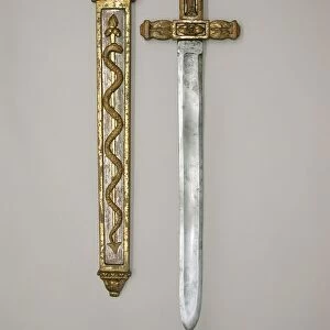 Costume Sword with Scabbard in the Classical Style, French, Paris, ca. 1788-90