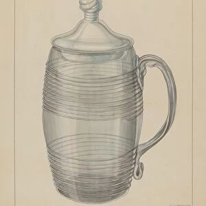 Covered Mug, c. 1936. Creator: Philip Johnson