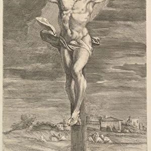 Crucifixion, 1670-90. Creator: Robert van Audenaerde
