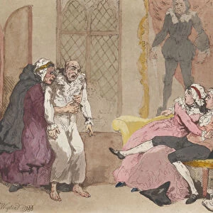 The Dead Alive!, July 1795. July 1795. Creator: Thomas Rowlandson