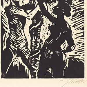 Der Sündenfall (Adam and Eve), 1919. Creator: Lovis Corinth