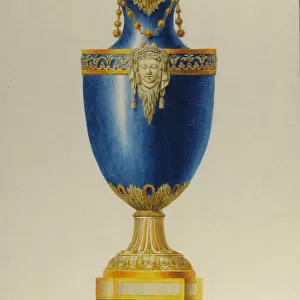 Design for an Urn, ca. 1770-90. Creator: George Heinrich von Kirn