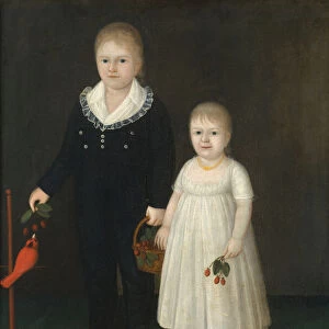 Edward and Sarah Rutter, ca. 1805. Creator: Joshua Johnson