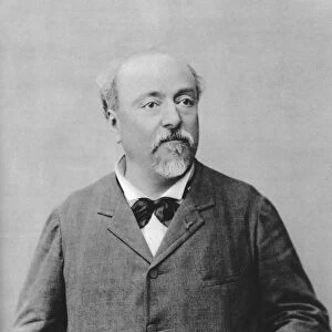 Emmanuel Chabrier (1841-1894), French Romantic composer and pianist. Artist: Benque