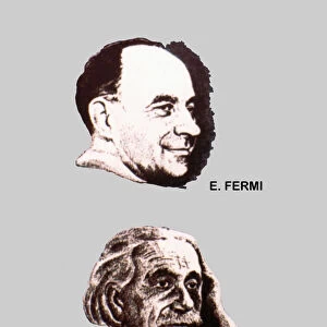 Enrico Fermi (1901-1954), Albert Einstein (1879-1955), physical