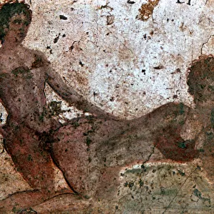 Erotic mural, Pompeii, Italy