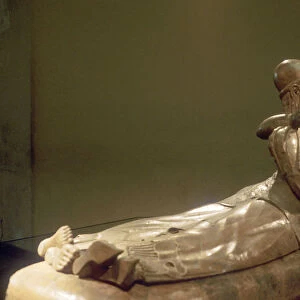 Etruscan sarcophagus with reclining couple, Cerveteri, Italy, 6th century BC