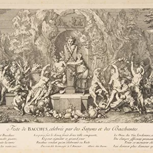 The Fete of Bacchus. n. d. Creator: Claude Gillot