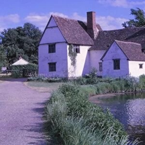 Flatford Mill, Painted by Constable, East Bergholt, Suffolk, England, 20th century. Artist: CM Dixon