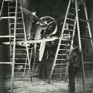 Flight Mechanics; Also a W. A. A. F. Trade, c1943. Creator: Cecil Beaton