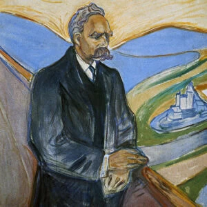 Friedrich Nietzsche, 1906. Artist: Edvard Munch
