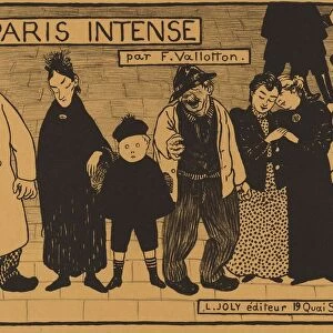 Frontispiece from "Paris Intense", 1894. Creator: Felix Vallotton
