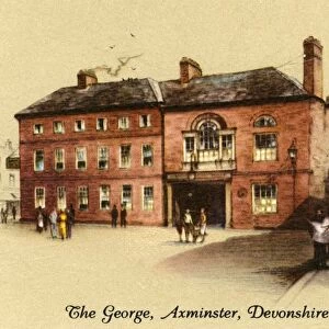 The George, Axminster, Devonshire, 1936. Creator: Unknown