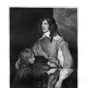 George Goring, Lord Goring, English Royalist soldier, (1827). Artist: J Thomson